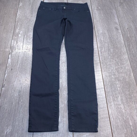 Prana Jeans Women Size 6 Kara Blue Skinny Low Rise Stretch - Picture 2 of 9